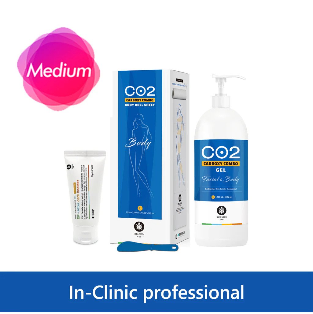 Ribeskin CO2 Carboxy Therapy Body Professional - Combo 3 Pcs